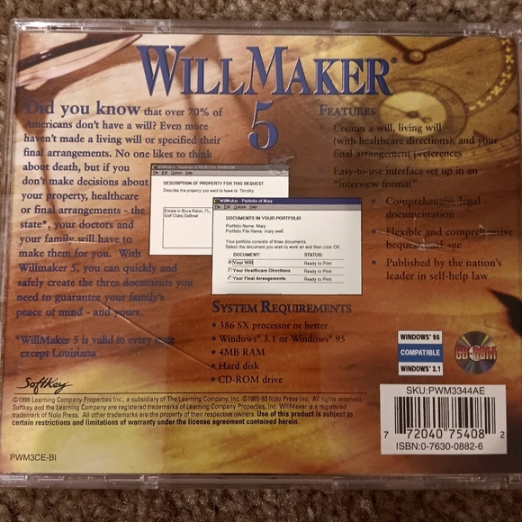 Will Maker 5 Compact Disc CD Pre-owned - Picture 5 of 8